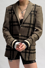Load image into Gallery viewer, THE LACE PLAID BLAZER
