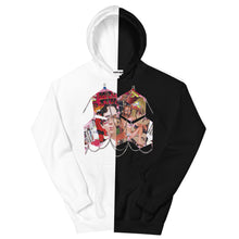 Load image into Gallery viewer, HALF/HALF &#39;CORSET&#39; HOODIE
